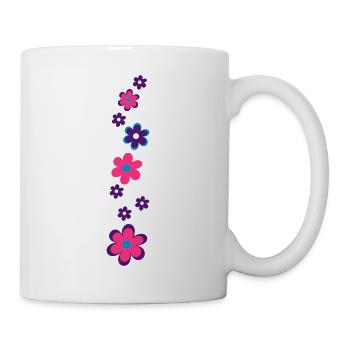 Floral Design - Mug - white - Right