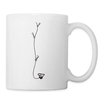 Free Climbing - Mug - white - Right