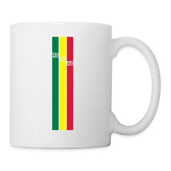 reggae - Mug blanc - blanc - Droite