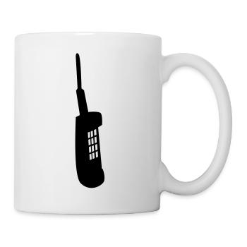 cell oldschool - Mug blanc - blanc - Droite