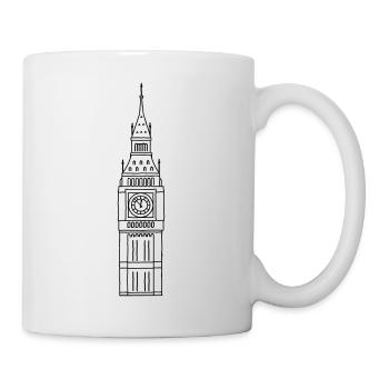 Big Ben LONDON - Tasse - Weiß - Rechts