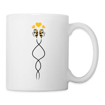 Bees Love - Mug - white - Right