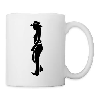 Line Dance - Country Music - Western - Tasse - Weiß - Rechts