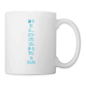 Hildesheim Allemagne City Font Skyline - Mug blanc - blanc - Droite