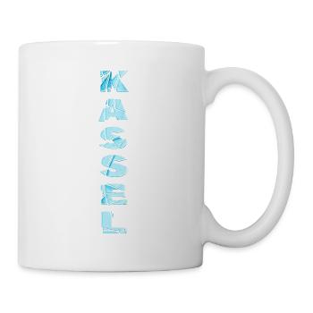 Kassel Germany City Font Skyline Home - Mug - white - Right