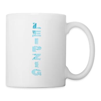 Leipzig Deutschland Stadt Schrift Skyline Heimat - Tasse - Weiß - Rechts