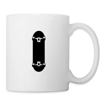 skateboard - Mug - white - Right