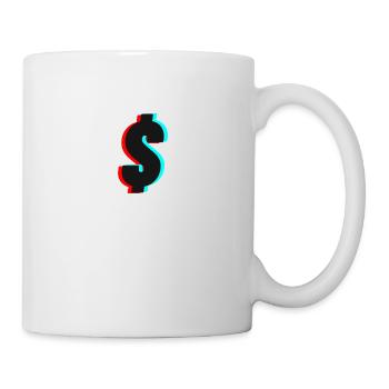 Dollar - Mug blanc - blanc - Droite