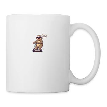 SCOOTER PARESSEUX SPEED DEMON - Mug blanc - blanc - Droite