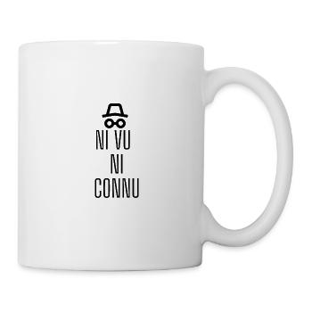 NI VU NI CONNU 2 - Mug blanc - blanc - Droite