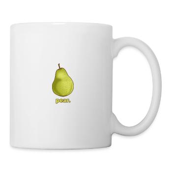 Pear | fruit - Mug - white - Right