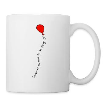 Ballon Sort Lâcher - Mug blanc - blanc - Droite