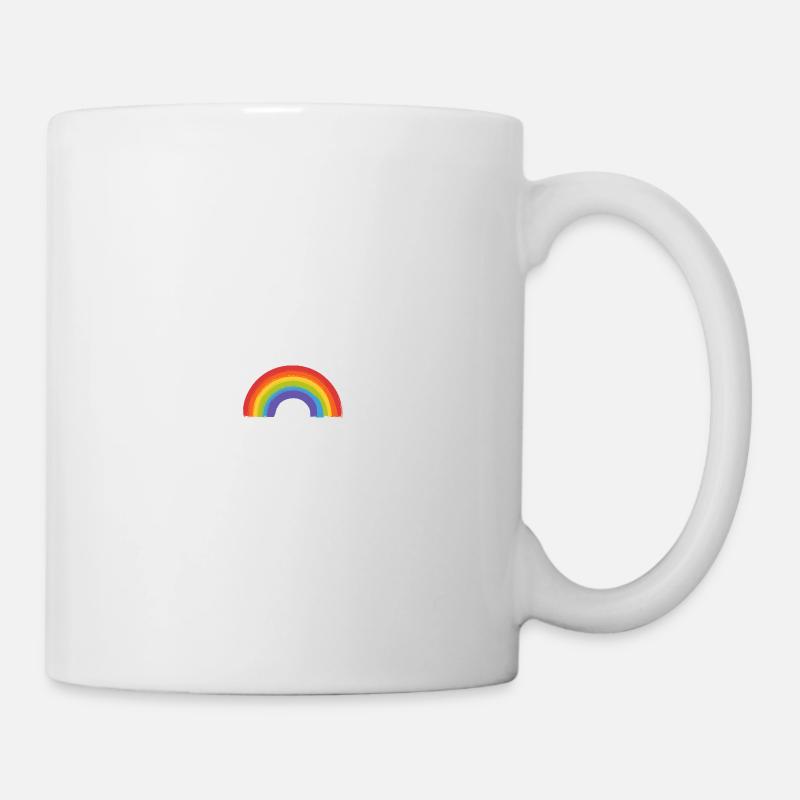 rainbow small - Tasse - Weiß