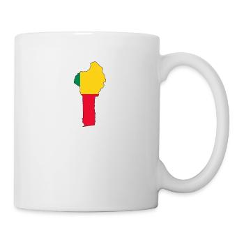 bénin - Mug blanc - blanc - Droite