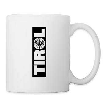 Armoiries du Tyrol Dialecte Aigle Cadeau - Mug blanc - blanc - Droite