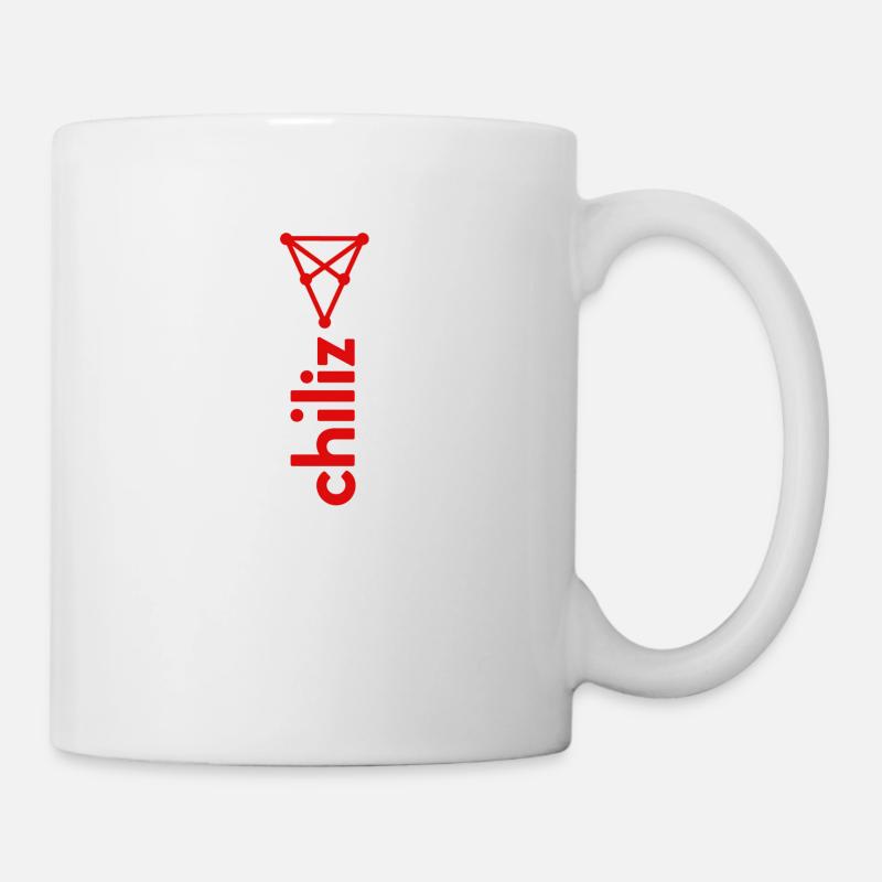 Chiliz Vertical - Tasse - Weiß