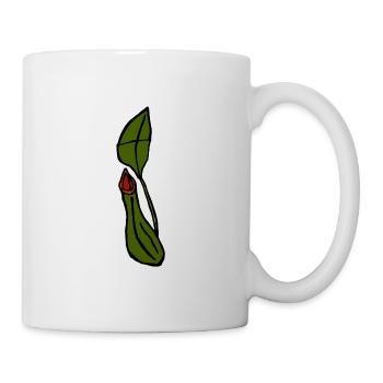 Carnivorous plant - Mug - white - Right