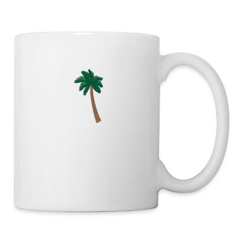 Illustration Palm - Mug blanc - blanc - Droite