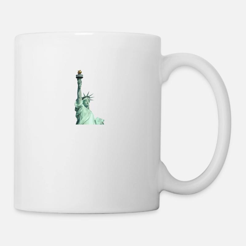 Freiheitsstatue Illustration - Tasse - Weiß