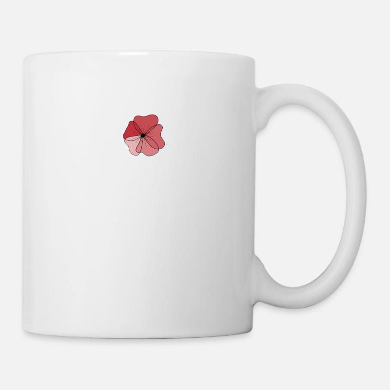 Coquelicot - Mug blanc - blanc