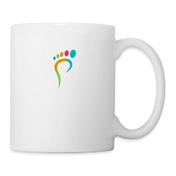Orthopaedic Podology Health Practice Feet - Mug - white - Right