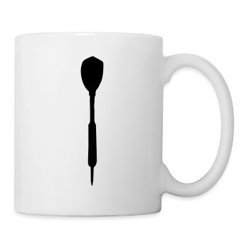dartpfeil - Tasse - Weiß - Rechts