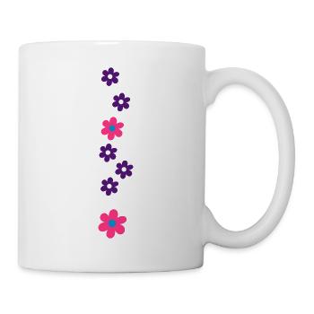 Floral Design - Mug - white - Right