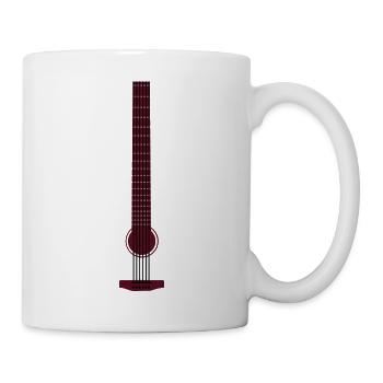 Gitarre Körper guitar body - Tasse - Weiß - Rechts