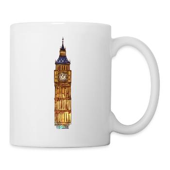 Londres Angleterre Big Ben - Mug blanc - blanc - Droite