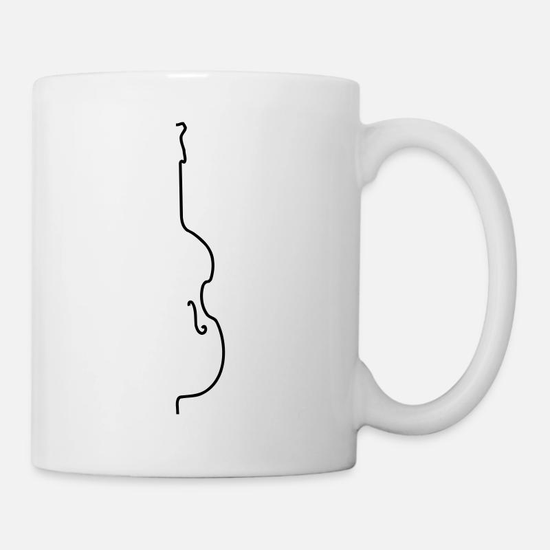kontra_halb - Tasse - Weiß