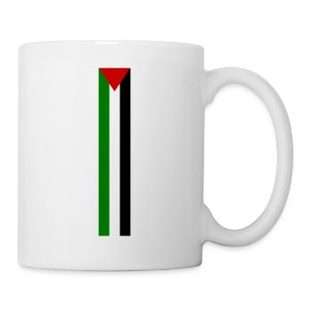 Free palestine - Tasse - Weiß - Rechts