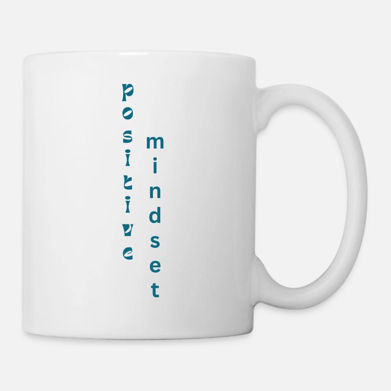 État d’ positif - Mug blanc - blanc