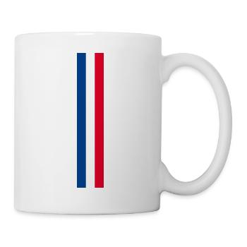 I Love France Elegance Style Design Outfits - Mug - white - Right