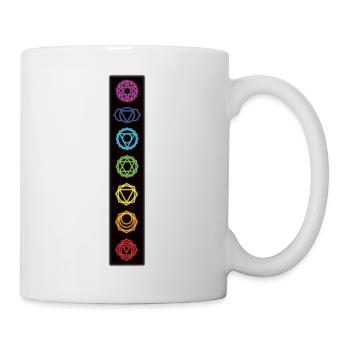 Yoga Meditation 7 Chakra - Mug - white - Right