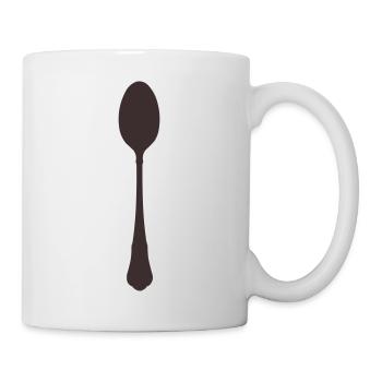 Spoon Cutlery - Mug - white - Right