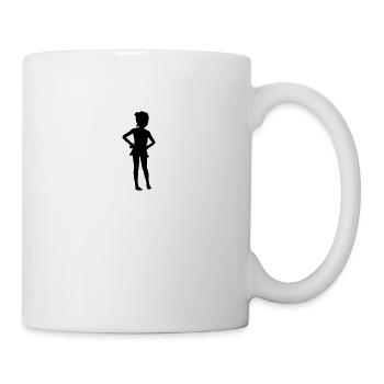 Mädchen - Tasse - Weiß - Rechts
