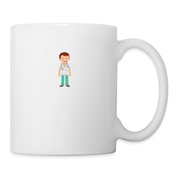 médecin - Mug blanc - blanc - Droite