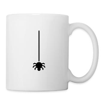 Hanging spider - Mug - white - Right