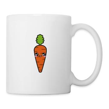 Carotte Carotte Carotte Légumes - Mug blanc - blanc - Droite