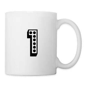 1. 1 YEAR. 1st ANNIVERSARY. 1 YEAR BIRTHDAY - Mug - white - Right