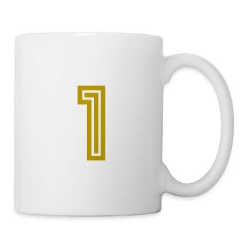 1. 1 YEAR. 1st ANNIVERSARY. 1 YEAR BIRTHDAY - Mug - white - Right