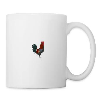 Coq, coq, oiseau, biologiste, ornithologue, animal - Mug blanc - blanc - Droite