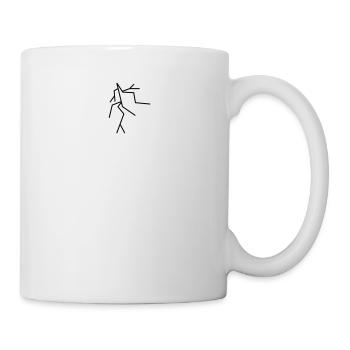Blitz - Tasse - Weiß - Rechts