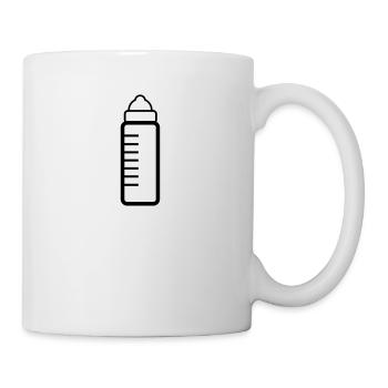 Baby bottle bottle bottle baby milk 1c - Mug - white - Right
