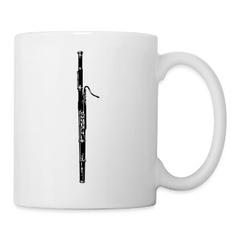 Fagott - Tasse - Weiß - Rechts