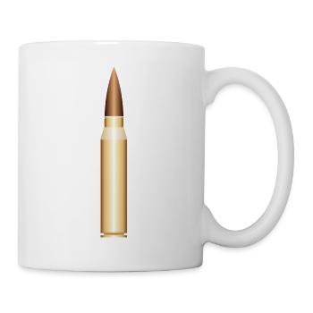 gangster gangster arme criminelle bul arme armes de poing - Mug blanc - blanc - Droite