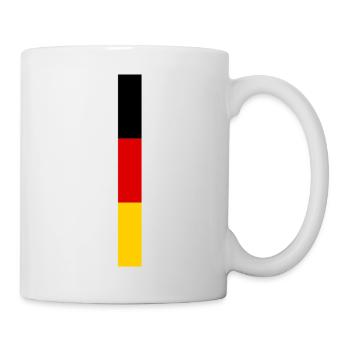 Drapeau de l’Allemagne - Mug blanc - blanc - Droite