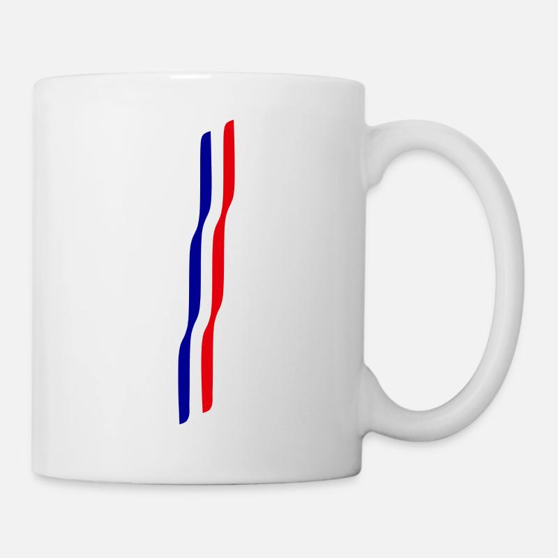 Bleu blanc rouge - Mug blanc - blanc