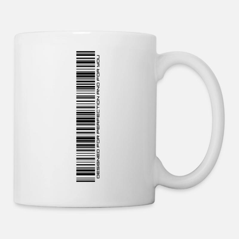 Designed for perfection and for you - Mug - white