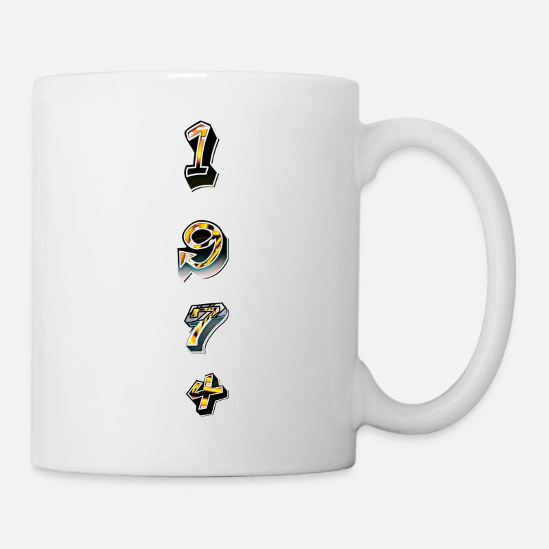 Année 1974 - Mug blanc - blanc